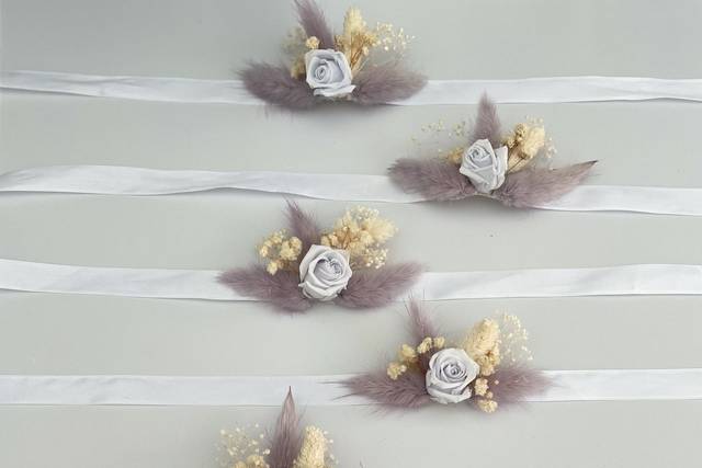 Bracelets ou bijoux de chignon