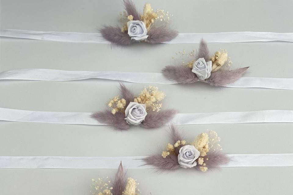 Bracelets ou bijoux de chignon