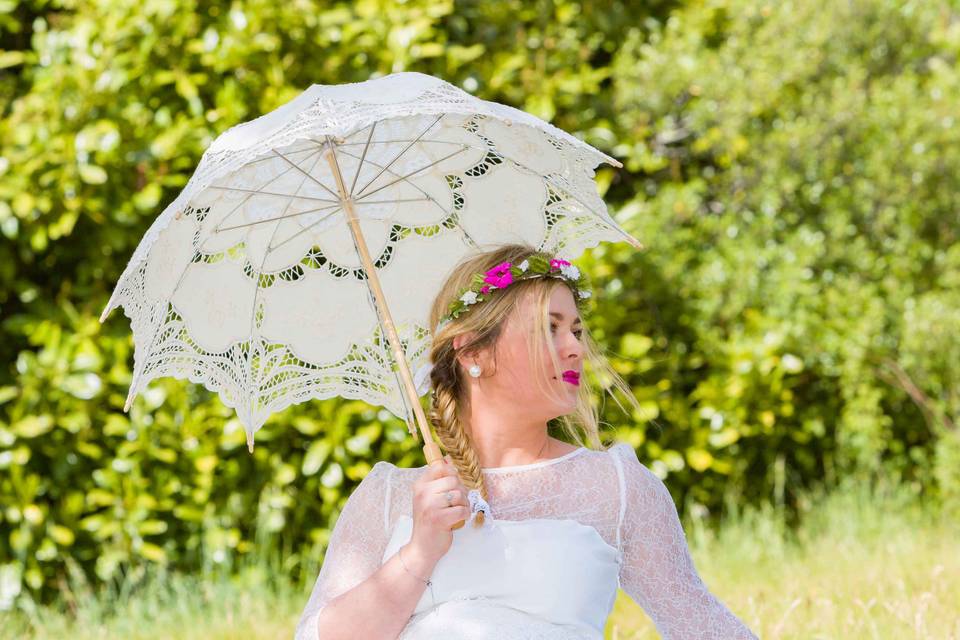 Ombrelle été enterrement de vie de jeune fille