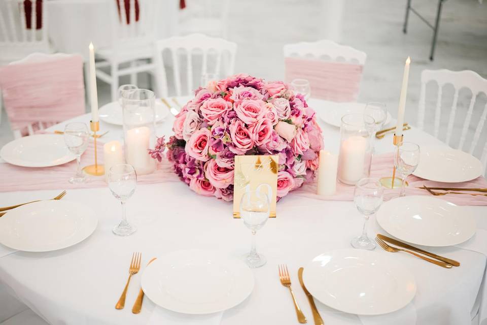 Décoration de table complète