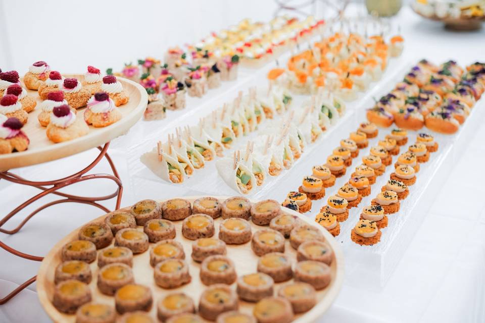 Buffet de bienvenue
