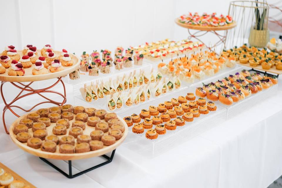 Buffet de bienvenue