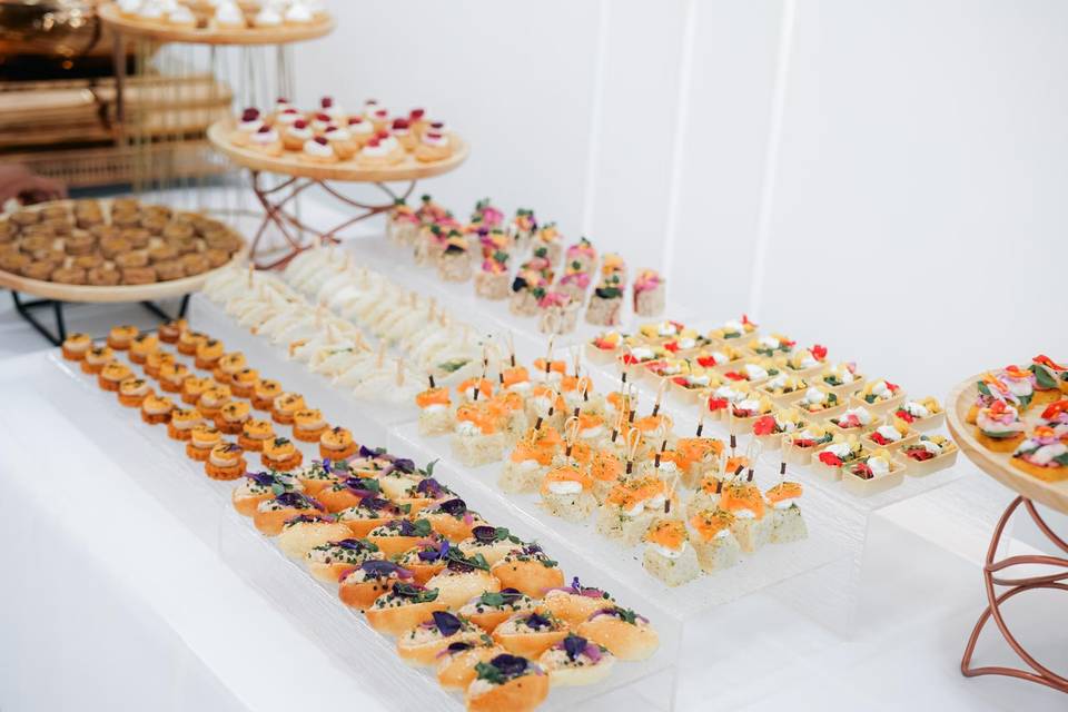 Buffet de bienvenue