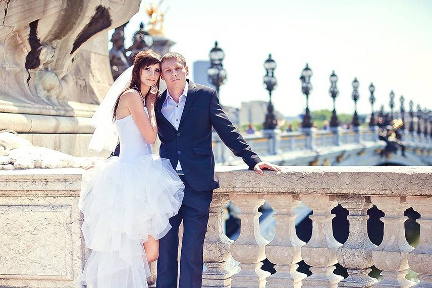 My wedding in Paris