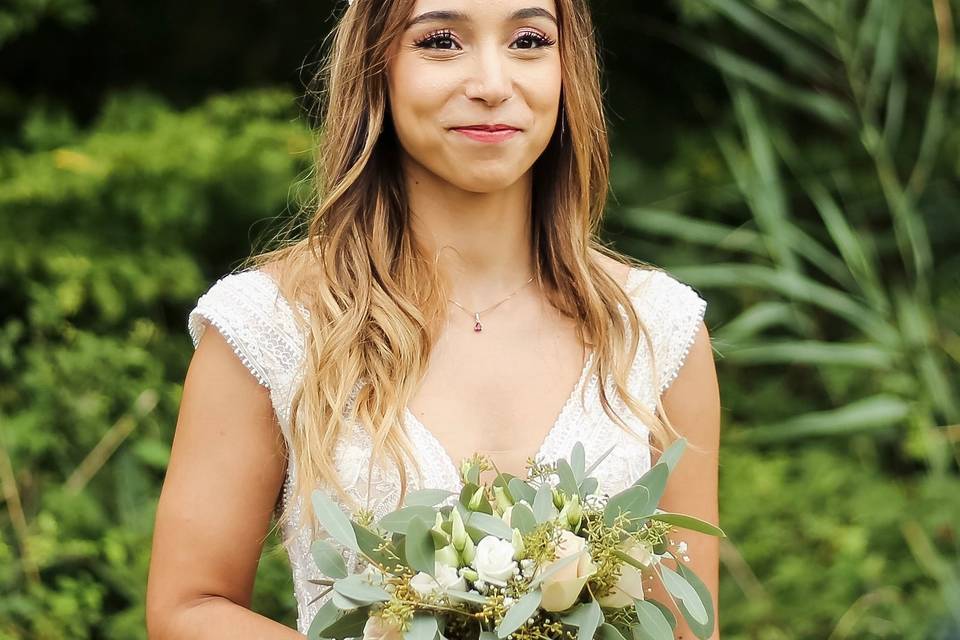 Maquillage mariée naturel