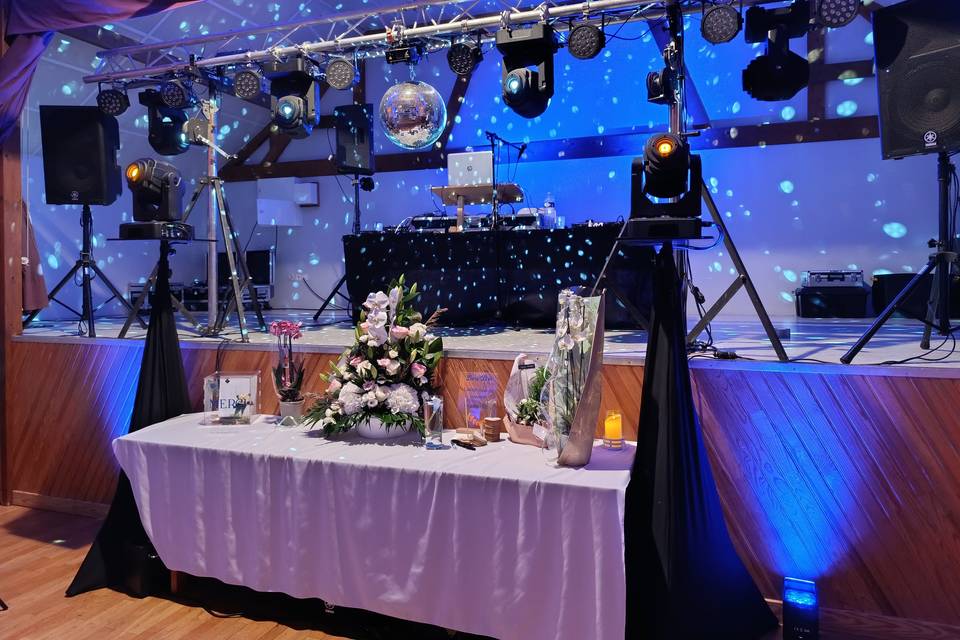 Installation mariage