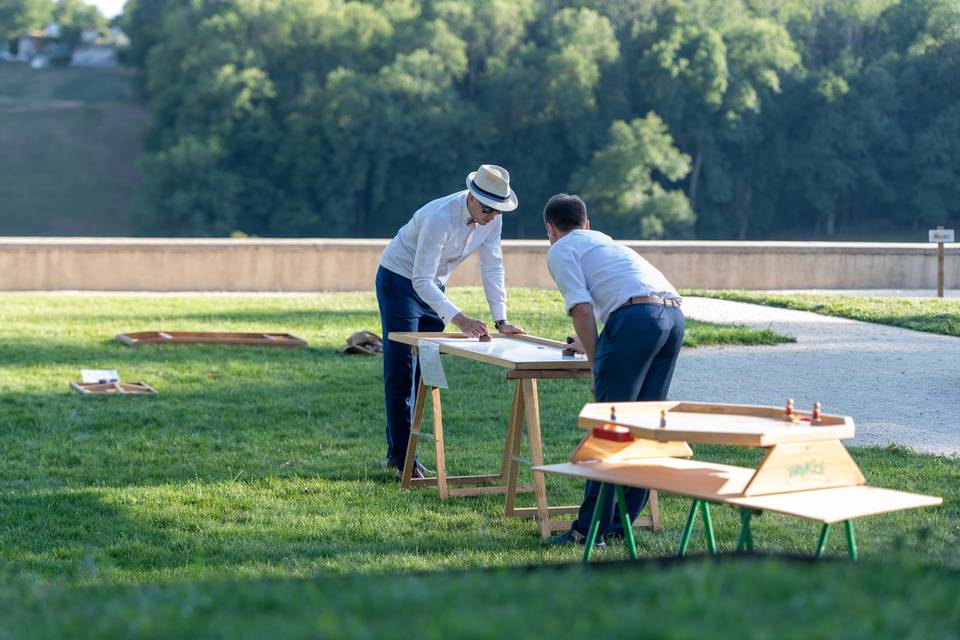 Grands jeux en bois