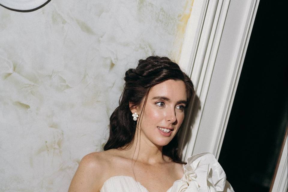 Portrait mode de la mariée