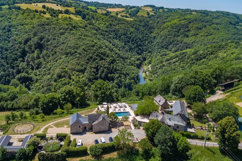 Vue Gorges D'aveyron