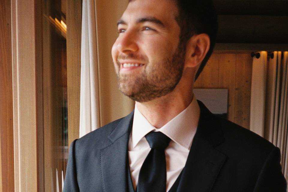 Portrait du marié