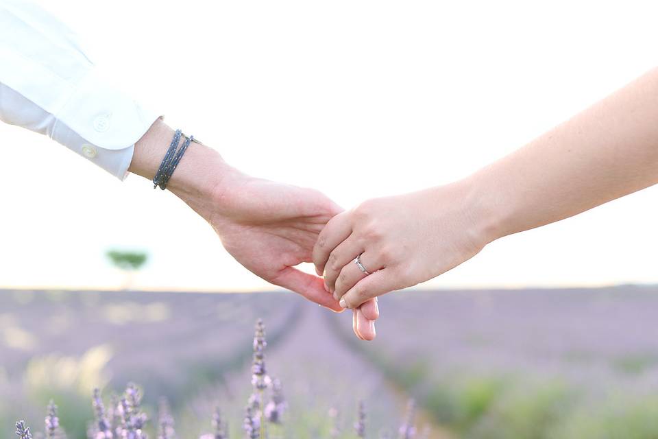 Séance engagement à Valensole