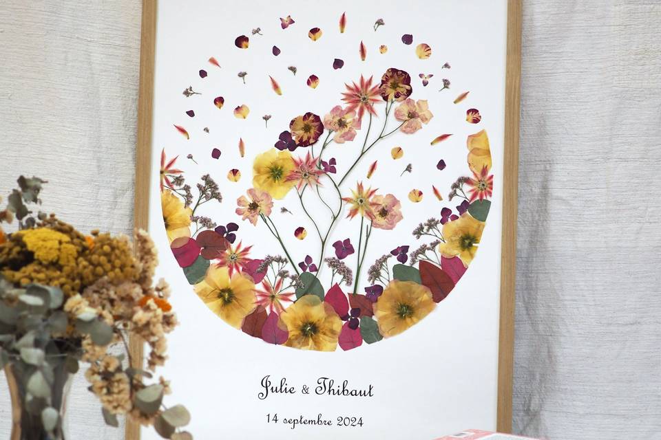 Upcycling de bouquet de Julie