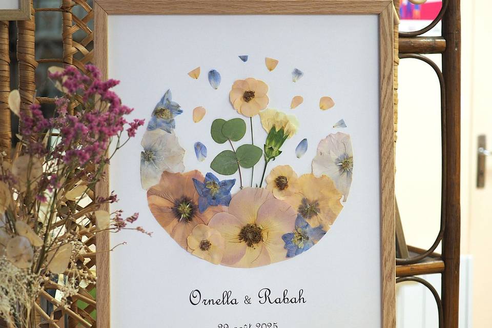 Upcycling de bouquet d'Ornella