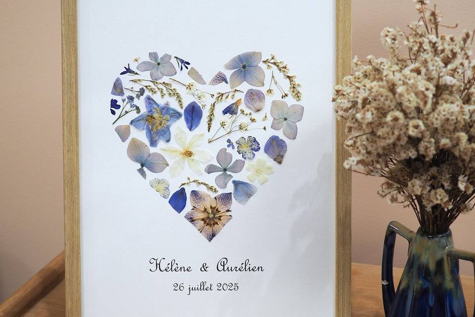 Upcycling de bouquet d'Hélène