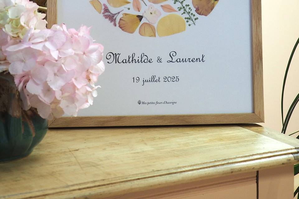 Upcycling de bouquet Mathilde