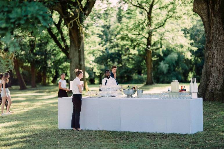 Cocktail dans le parc