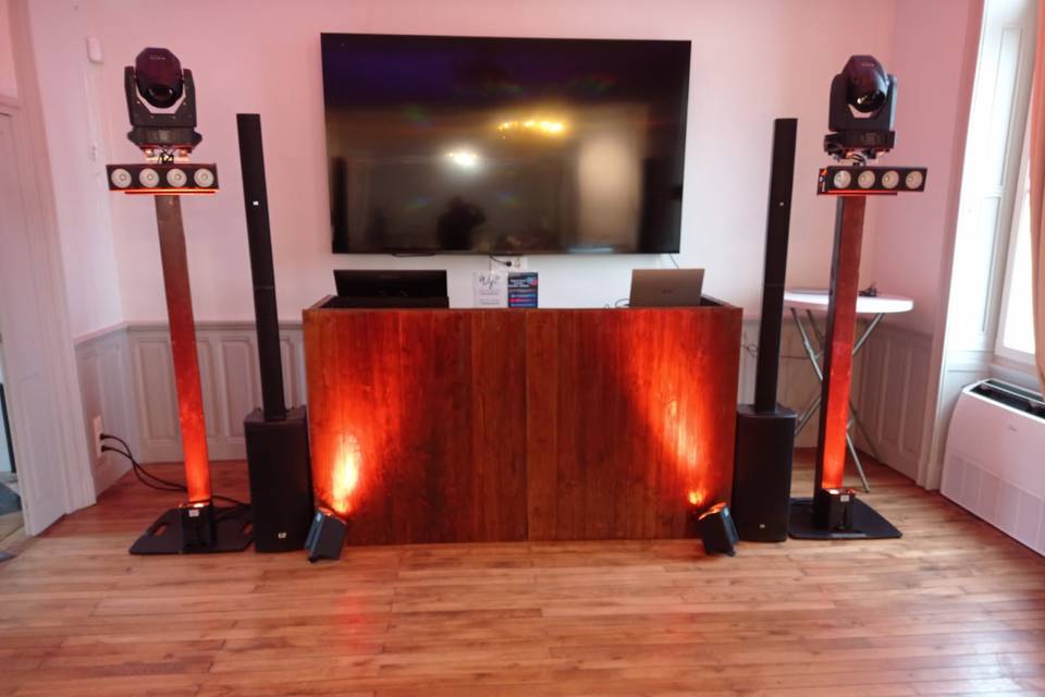 Installation d'un DJ