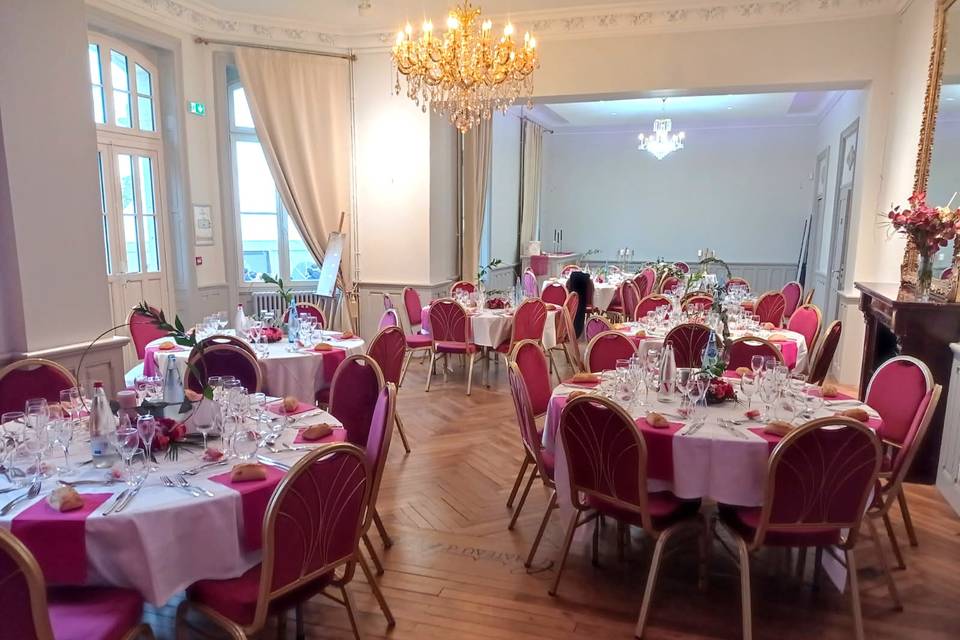 La salle lors d'un mariage