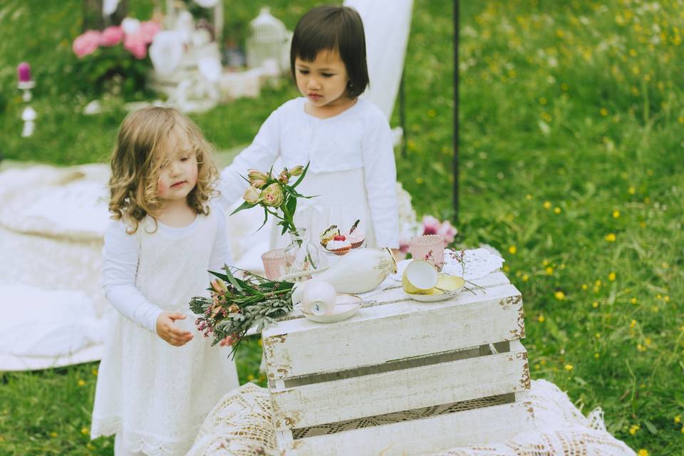 Enfants jouant