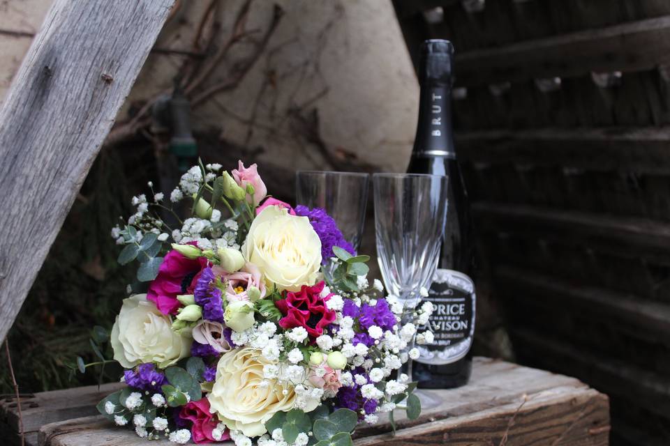 Un bouquet …