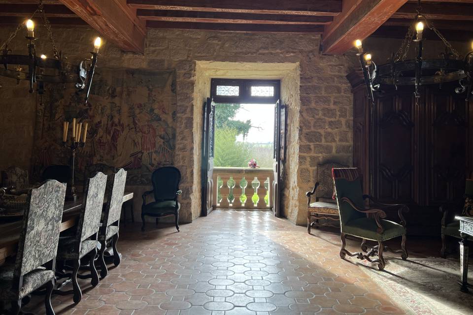 La salle du château