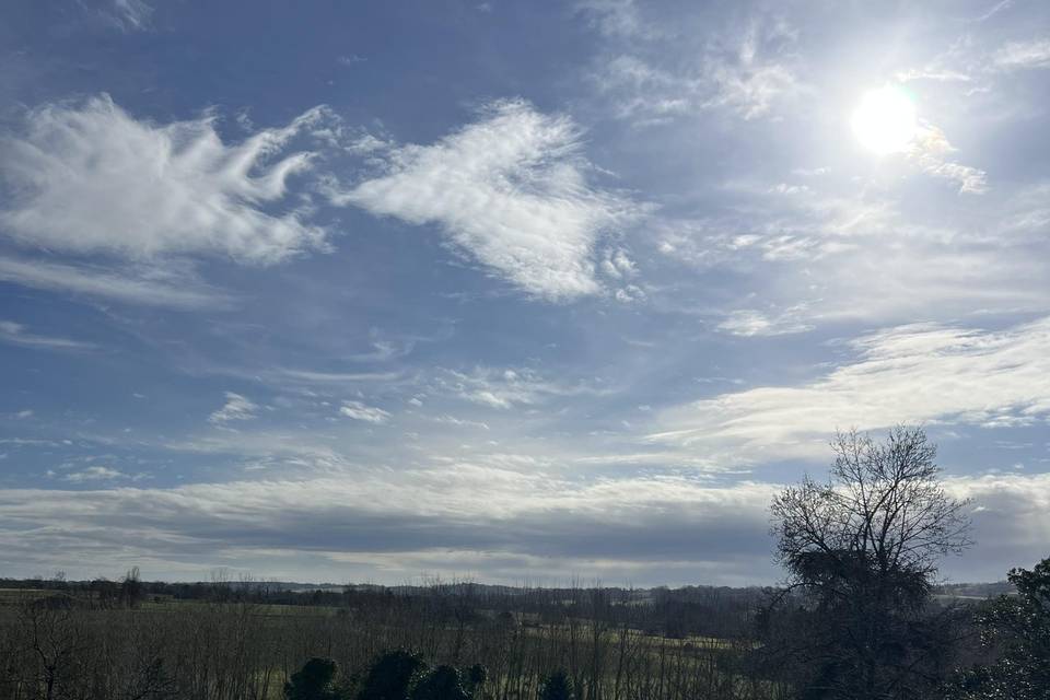 Vue depuis la chambre