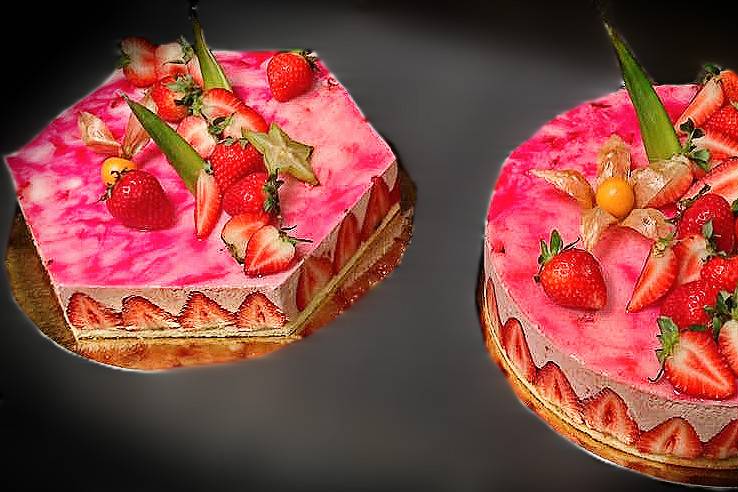 Gâteaux fraise