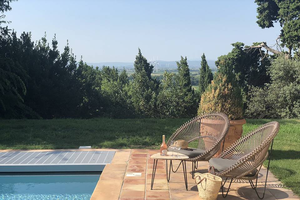 Piscine avec vue