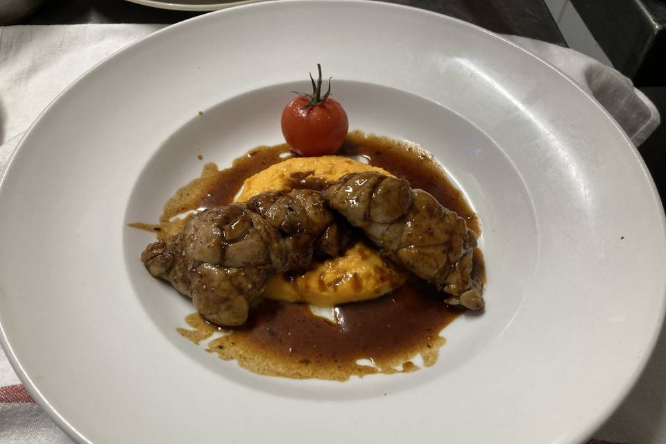 Ris de veau braisés plat