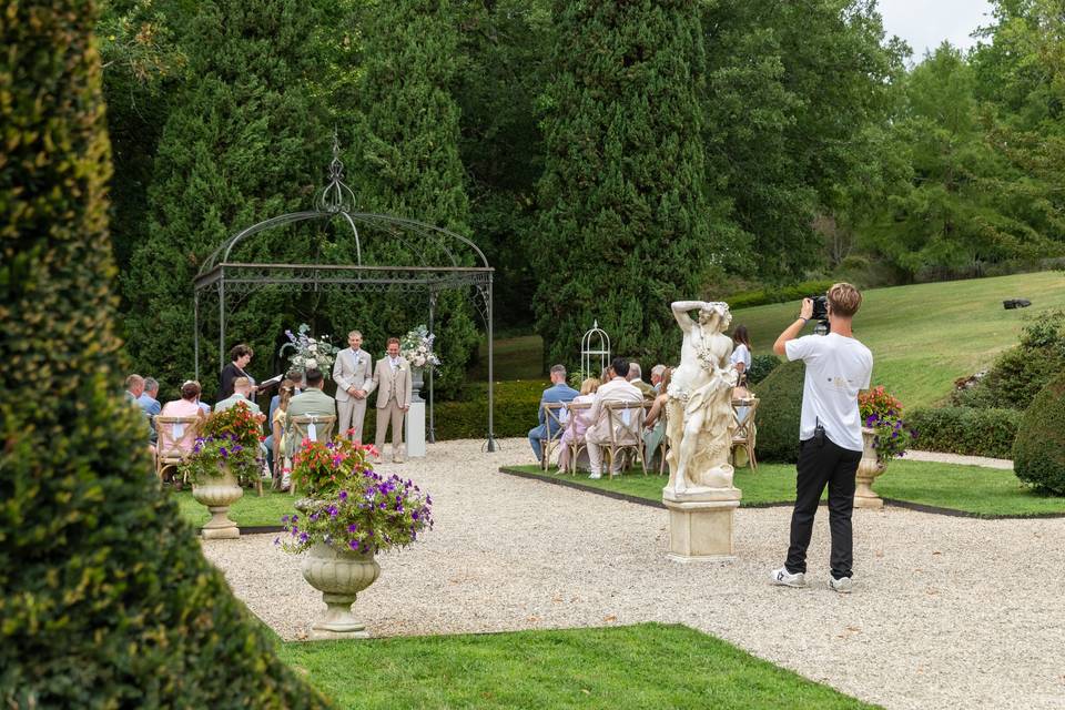 Statues jardin
