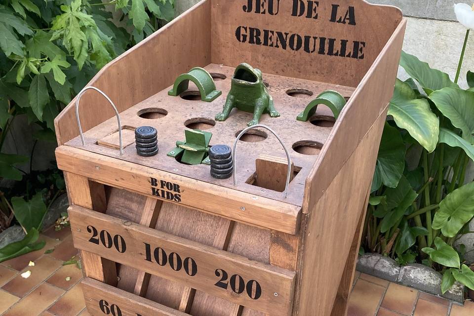 Jeu de la grenouille