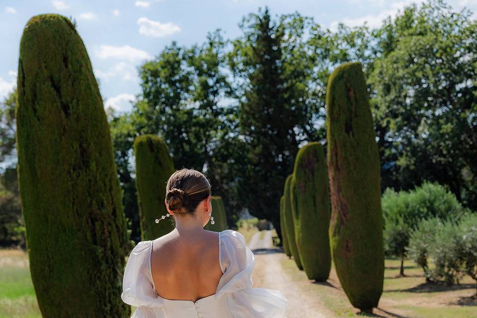 Mariage élégant sud France