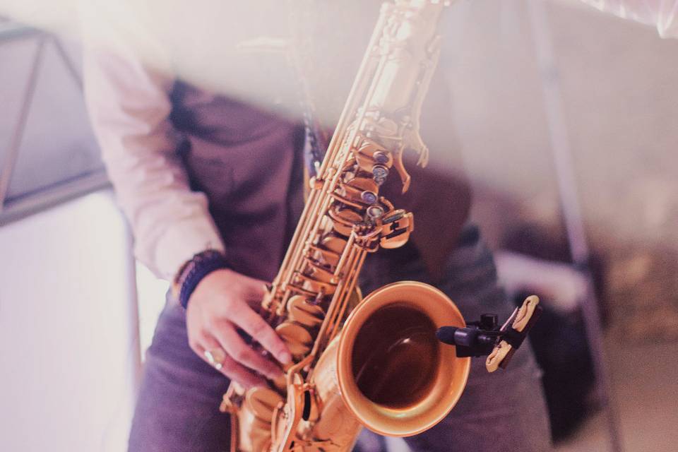 Saxophoniste DJ soirée
