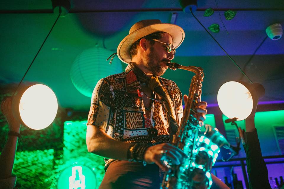 Saxophoniste soirée DJ