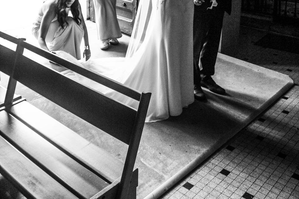 Un moment important pour un pè