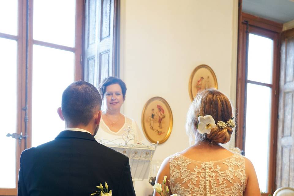 Nathalie Longefay Wedding