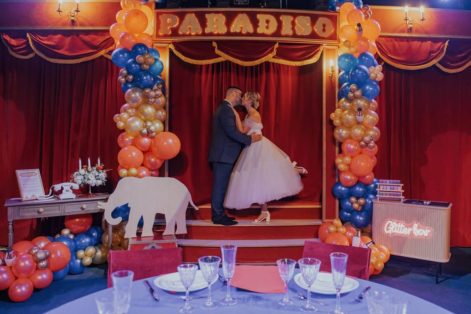 Mariage au cirque