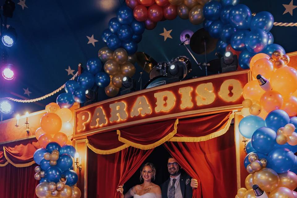 Mariage au cirque