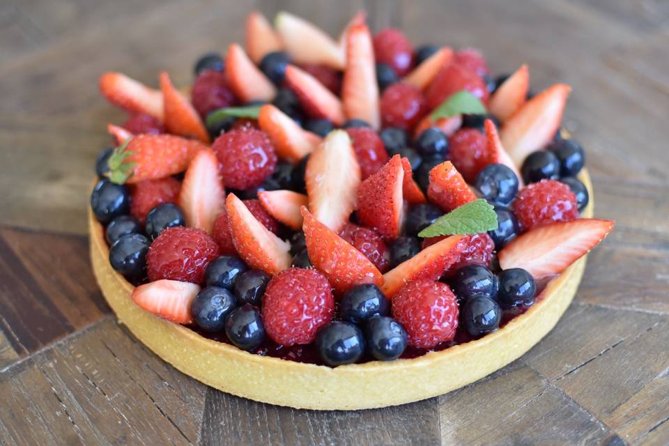 Tartes fruits rouges