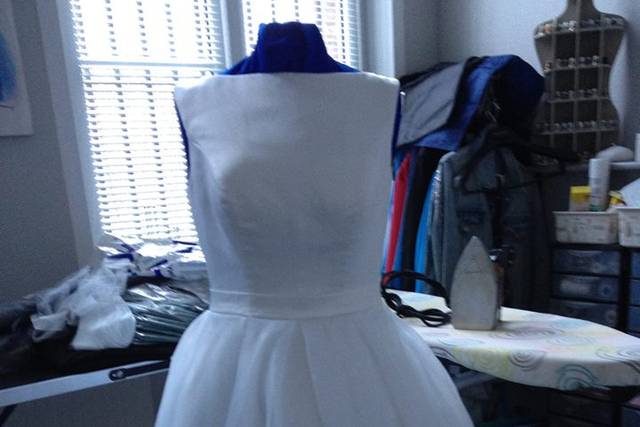 Robe de mariée vintage