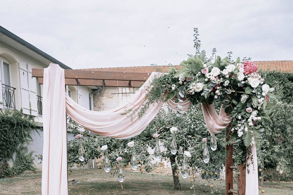 Mariage jaune, garden