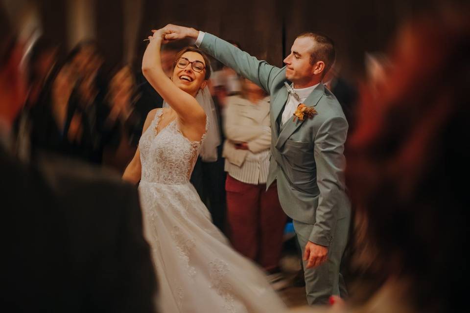 Danse mouvementée