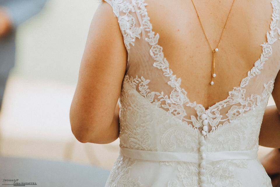 Détails de la mariée