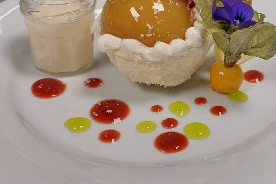 Dessert à l'assiette mariage