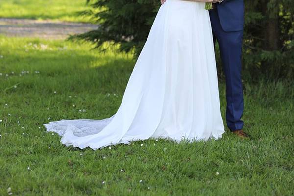 Ceremony day -robe de mariée