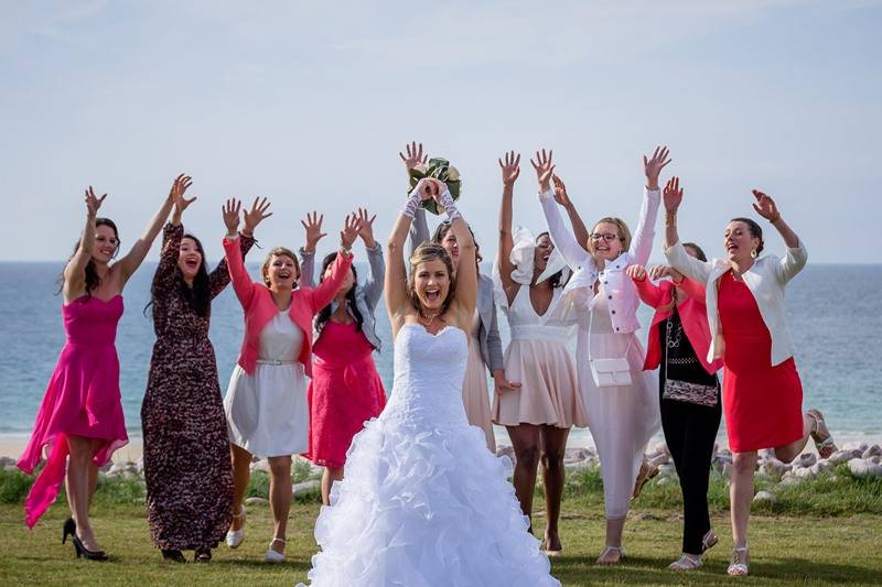 Le Lancé de bouquet