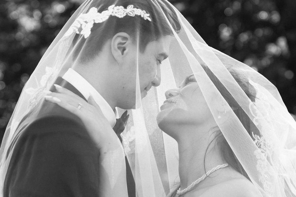 Couple sous le voile