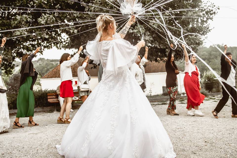 Bouquet de mariés