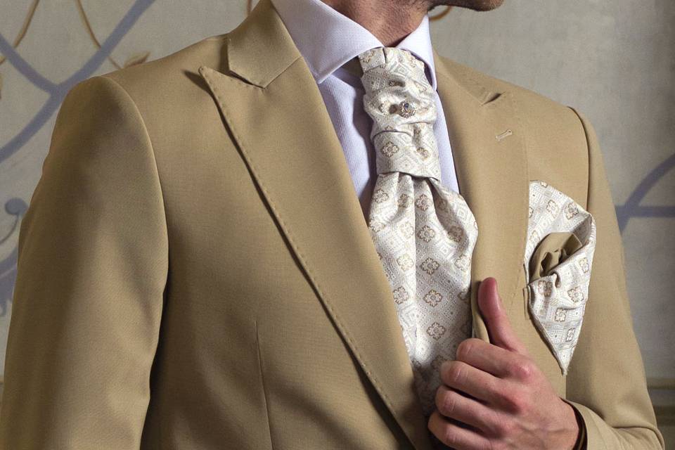 Costume de Mariage Marron