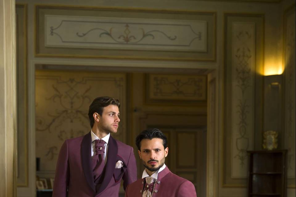 Costumes Marsala pour Mariage